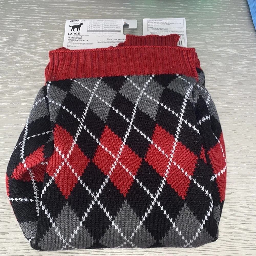 Vibrant dog sweaters